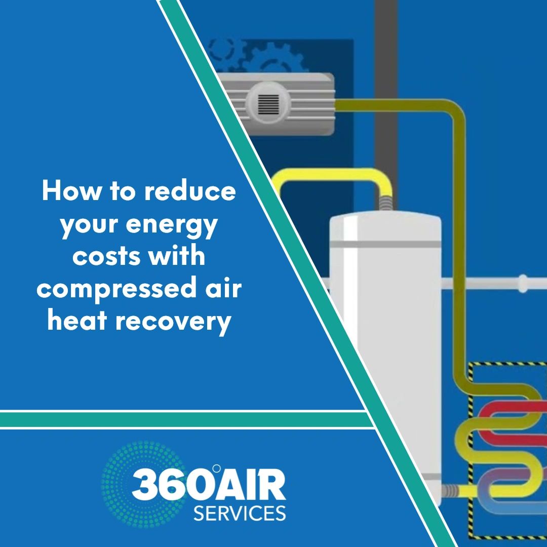 How to reduce your energy costs with compressed air heat recovery